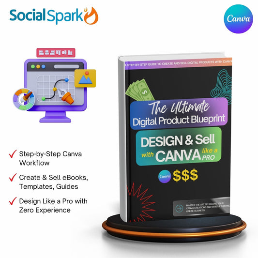 The Ultimate Digital Product Blueprint - Design & Sell with Canva like a Pro