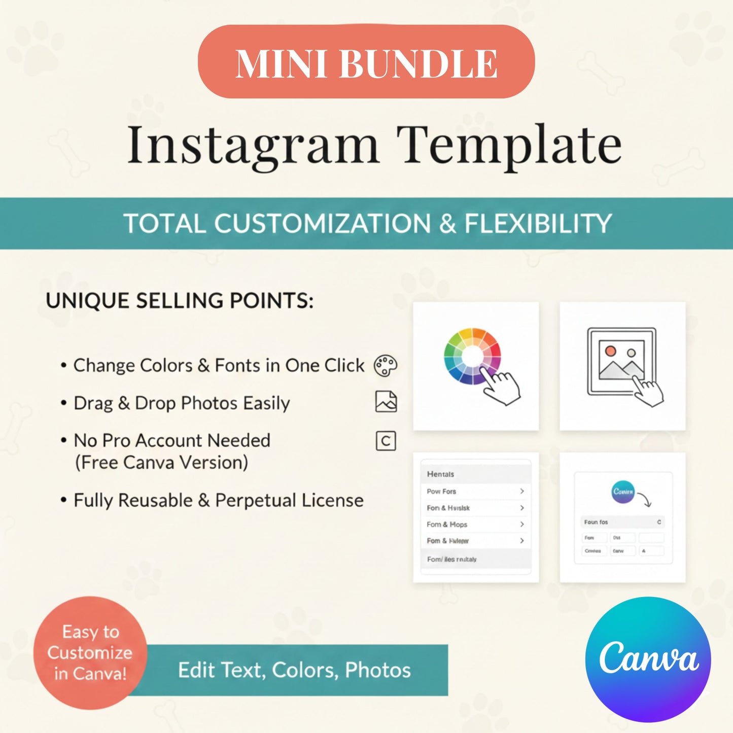 110+ Makeup Artist Content Starter Pack: Essential Instagram Templates for MUAs (Posts, Stories, Carousels & Highlights)