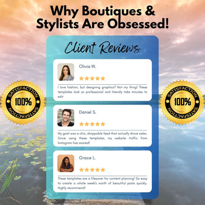 PLR Fashion Instagram Canva Templates | 135+ Editable Posts for New Arrivals, Sales, Collections, & More | Aesthetic Feed in Warm Hues