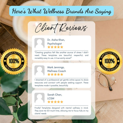 380+ Instagram Templates to Grow Your Health & Wellness Brand – Just Edit & Post! 🌼